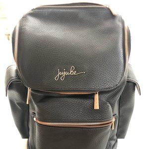 JuJuBe Forever Backpack with Rose Gold hardware
